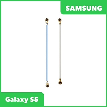 Шлейф Wi-Fi антенны (коаксиальный кабель) для телефона Samsung Galaxy S5 (G900F)