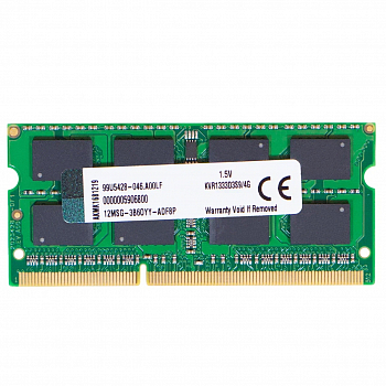 Модуль памяти Kingston SODIMM DDR3 4GB 1333 1.5V 204PIN
